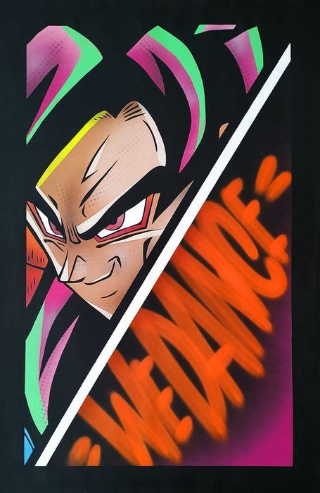 F R Fusion X We Spray Black Goku Dragon Ball Catawiki