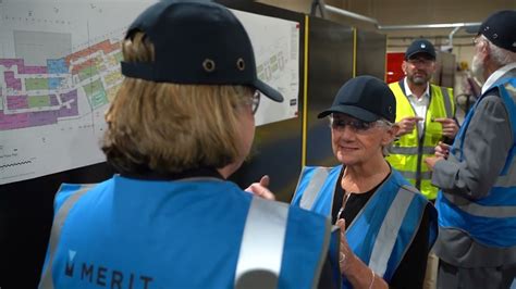 Anne Marie Visits Merit Factory To See Berwick Hospital S Offsite