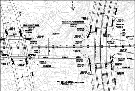 双向八车道城市干线施工图免费下载 公路图纸 土木工程网