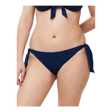 Triumph Glow Tai Sd Bikini Slip με Κορδονάκια Navy Μπλε 10214561 00YA