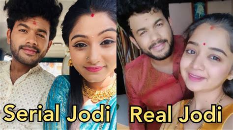 Kannada Serial Actors Reel Jodi And Real Jodi Real Life Partners Of