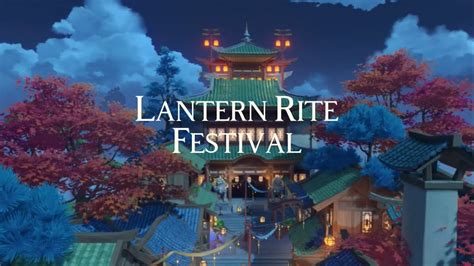 Lantern Rite Festival Emerald Peak Autumnhold Peak Serenitea Pot