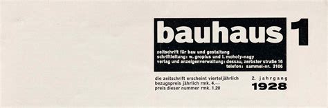 Periodicals As Collections No Bauhaus Letterform Archive