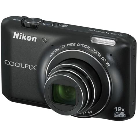 Aparat Foto Digital Nikon Coolpix S6400 16mp Black Emagro