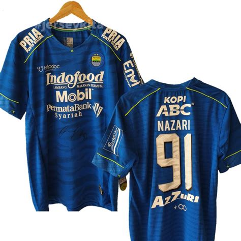 Jual Jersey Player Issue Home Persib Bandung 2020 Special Ttd Omid