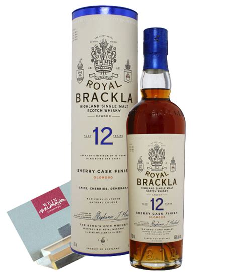 Royal Brackla Years Sherry Finish Wein Galerie Schmerikon