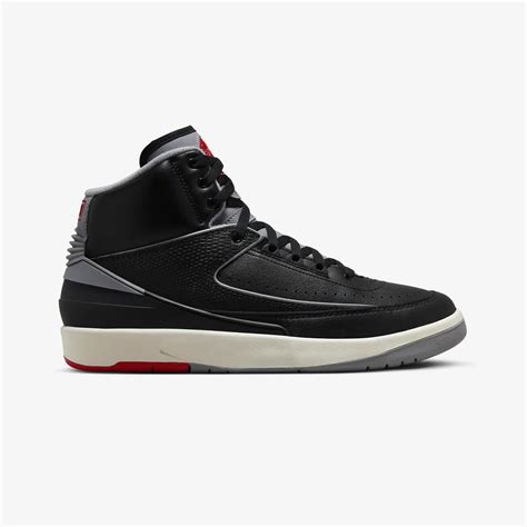 Buy Jordan Air Jordan 2 Retro Blackcement Grey Fire Red Sail