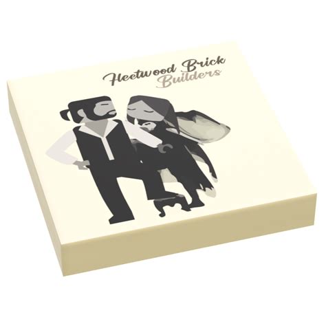 Fleetwood Brick Builder B3 Customs® Music Album Cover 2x2 Tile