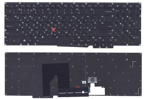 Keyboard For Laptop Lenovo Thinkpad S S Black With Backlight