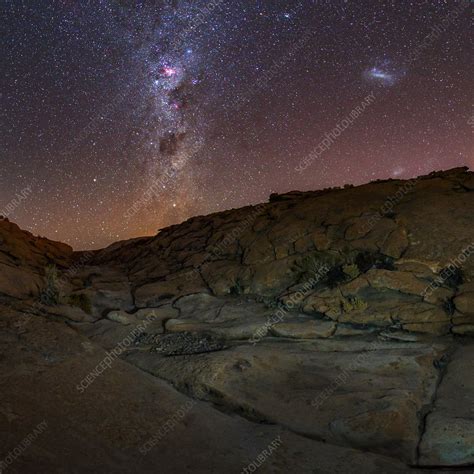 Milky Way over the Atacama Desert - Stock Image - C022/6643 - Science ...