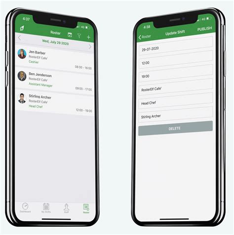 Rostering App For Android And Ios Rosterelf Rosterelf