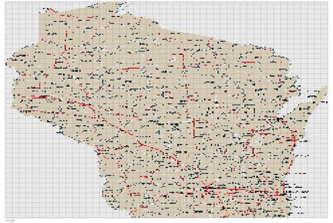 wisconsin-road-map.gif by darkestartist | Chart Minder