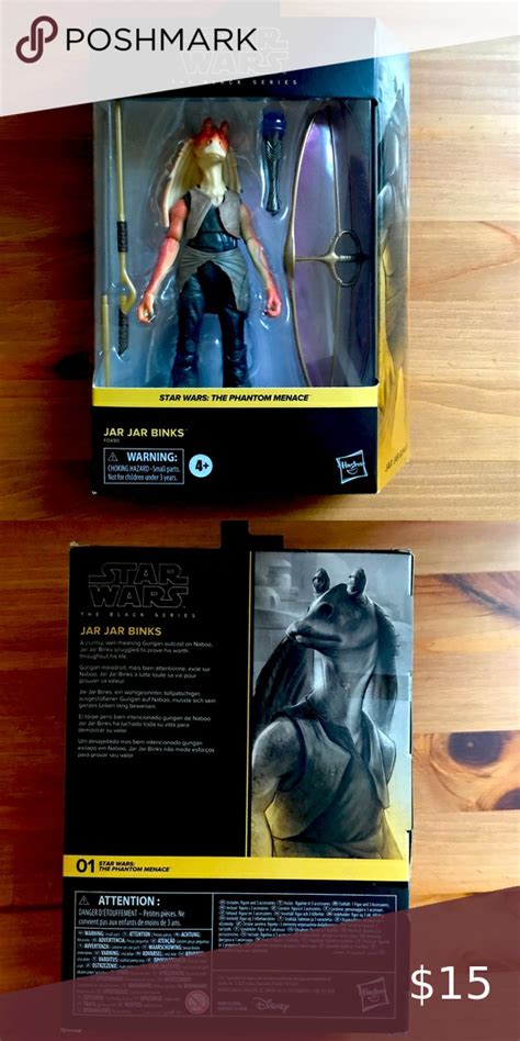 Star Wars The Black Series Jar Jar Binks Inch Scale The Phantom