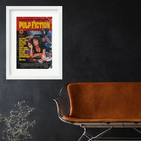 Quadro Poster Filme Pulp Fiction X Cm Elo