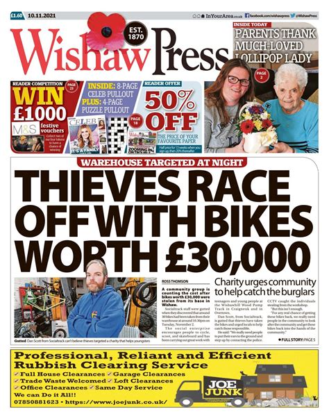 Wishaw Press 2021 11 10