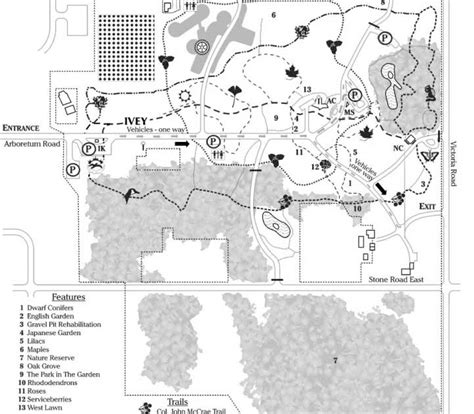 Guelph Area Trails: Guelph - Arboretum