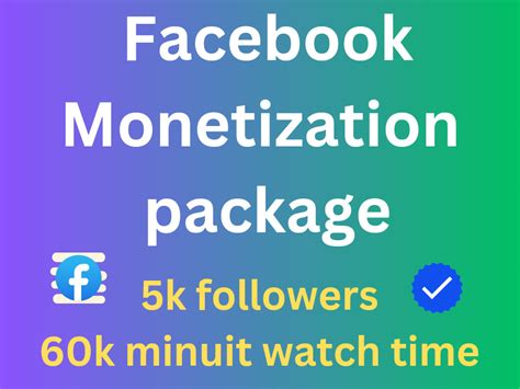 5000 Organic Followers 60k Minutes Watch Time Monetization Package