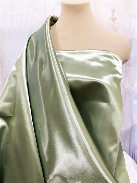 Shiny Satin Fabric 60 GOLD 902 100 Polyester Etsy