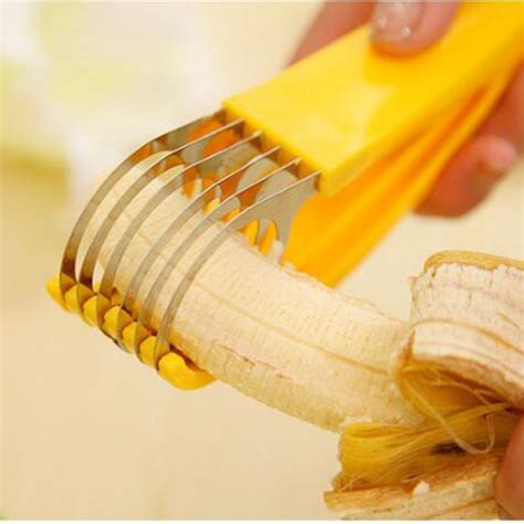 Banana Slicer Stainless Steel Banana Cutter