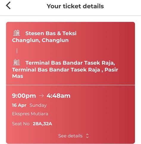 Tiket Bas Balik Raya Changlun Pasir Mas Tickets Vouchers