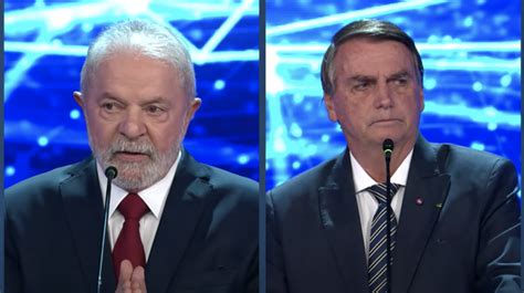 Em debate na televisão Bolsonaro chama Lula de ex presidiário