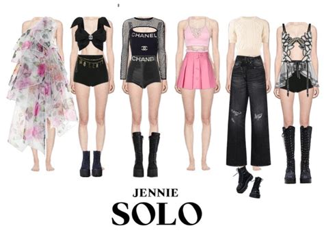 Blackpink Jennie Solo Inspired Outfits Pt Outfit Shoplook Kpop