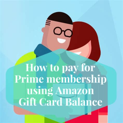 How to pay Prime membership using your Amazon gift card balance | Lia Belle