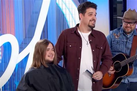 Colin Stough Makes Shocking Return To American Idol And Gets Haircut From The Singing Barber