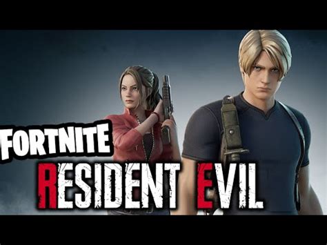 FORTNITE Resident Evil 4 Leon S Kennedy Claire Gameplay YouTube