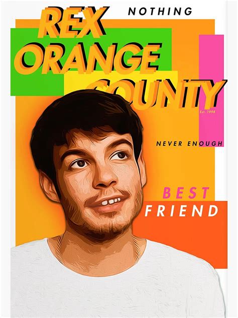 Rex Orange County Sticker For Sale By Jordanread Redbubble