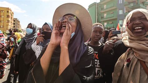 Sudan protests: Massive crowds demonstrate against military takeover | CNN