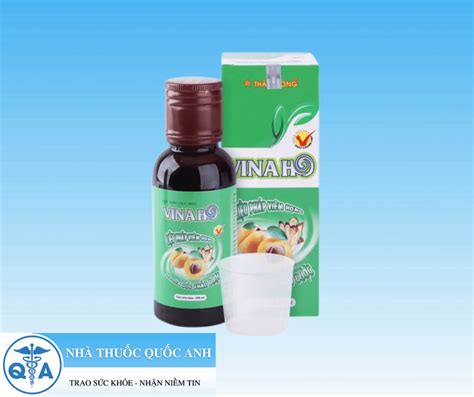 Siro Vinaho Thái Dương - Giảm triệu chứng ho rát họng, viêm họng