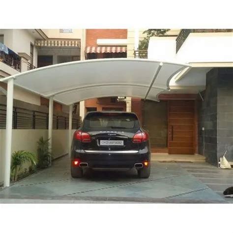 Dome Mild Steel Car Parking Tensile Structure Paint Coated At Rs