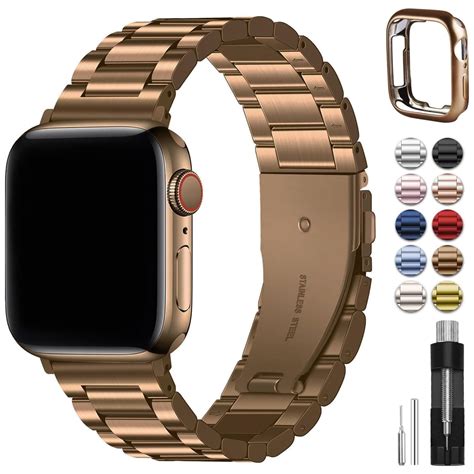 Fullmosa Compatible Apple Watch Band Mm Mm Mm Stainless Steel