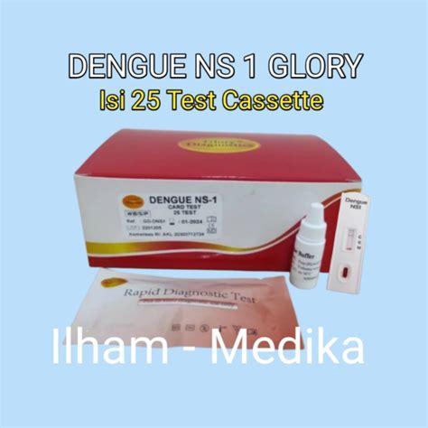 Jual Test Demam Berdarah Dbd L Dengue Ns Glory Shopee Indonesia