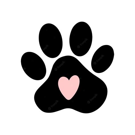 Paw Print SVG Bundle - Color Paw Print Clip Art By gjsart - Clip Art ...