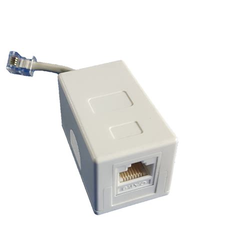 ADAPTADOR DE RJ11 A RJ45 Cablecel