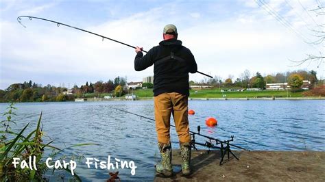 Fall Carp Fishing With Homemade Strawberry Boilies Youtube