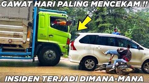 Hari Paling Mencekam Di Sitinjau Lauik Truk Rem Blong Tabrak Avanza