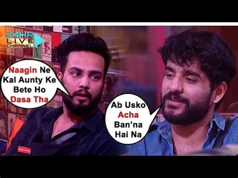 Bigg Boss OTT 2 Live Elvish Yadav Talking About Jiya Real Face To