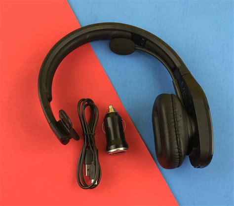 VXi BlueParrott B450-XT Noise Canceling Bluetooth Headset - Black #M0104 - Headsets