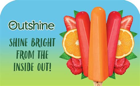 Outshine No Sugar Added Strawberry Tangerine And Raspberry