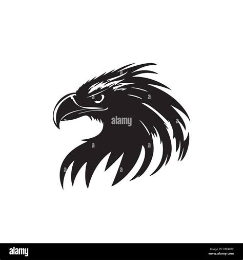 Eagle Head Silhouette Vector