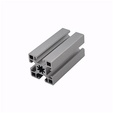 Silver Anodized Alloy T Slotted Profile 2020 Aluminum Extrusion