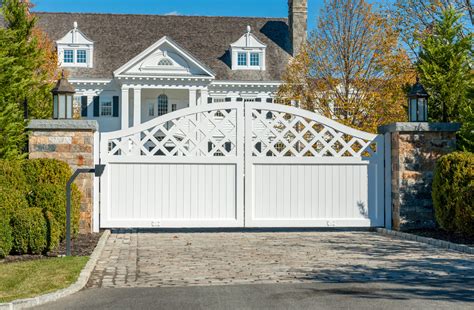 Composite Driveway Gates - Garon Fence