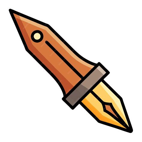 drawing of fountain pen 7