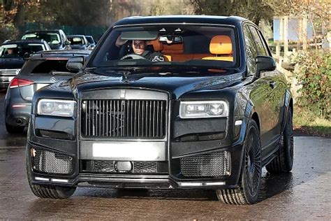 Man U Star Marcus Rashford Crashes His Rolls-Royce Wraith After Burnley ...