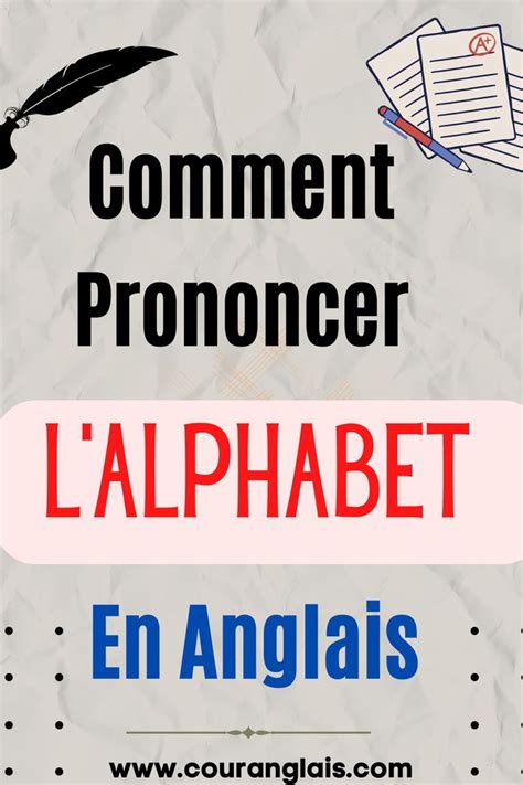 Comment Prononcer L Alphabet En Anglais Apprendre L Alphabet