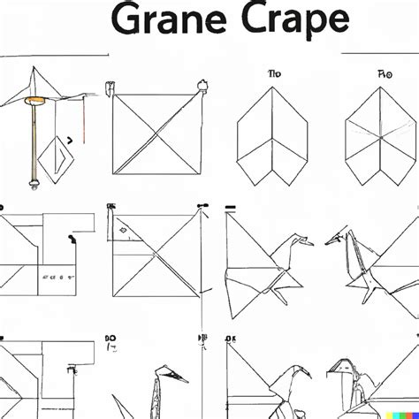 Origami Instructions For Origami Crane Dalle Openart