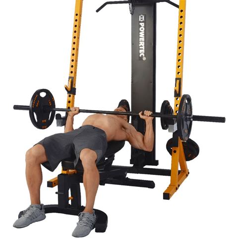 Powertec Workbench Half Rack Strength Equipment Power Racks Smith